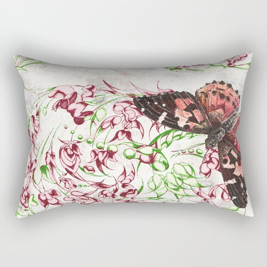 Treading lightly Rectangular Pillow