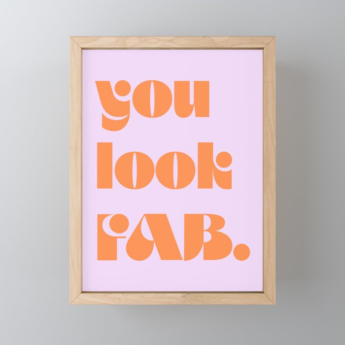 Framed Mini Art Print