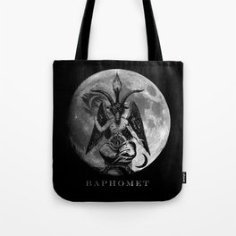 Baphomet Moon Tote Bag
