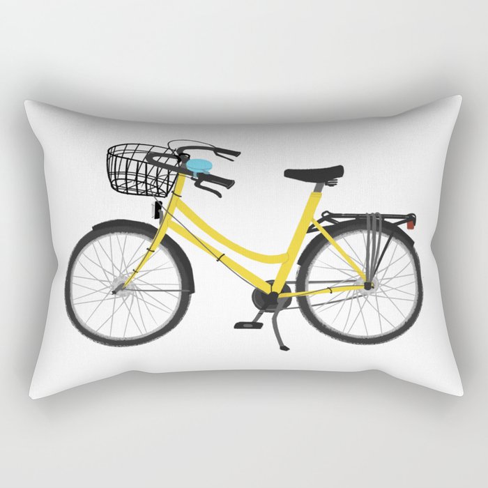 I want to ride my bicycle Rectangular Pillow