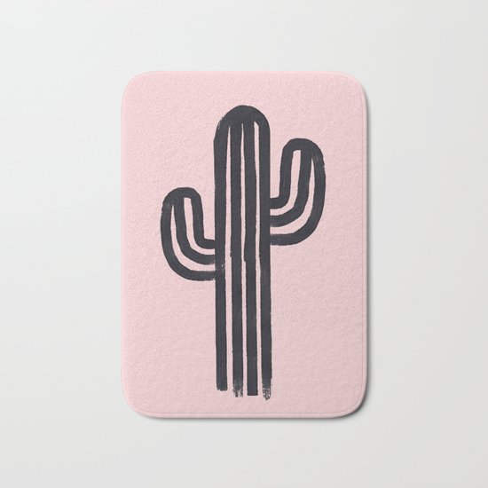 The God Cactus Bath Mat