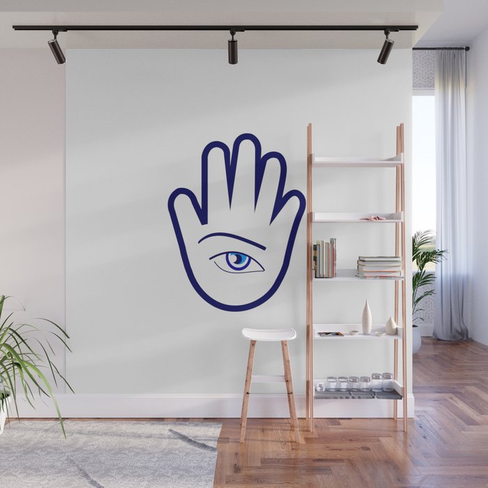 Hand of a fortune teller Wall Mural