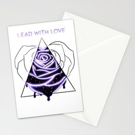 Lead With Love  Stationery Cards
