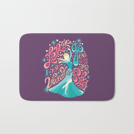 Snow Queen Bath Mat