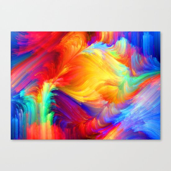 Summer colors Canvas Print
