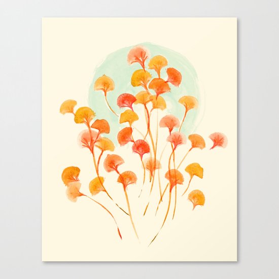 The bloom lasts forever Canvas Print