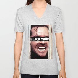 BLACK YBÖV I V Neck T Shirt