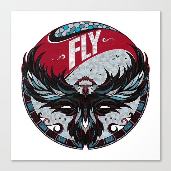 Fly Canvas Print