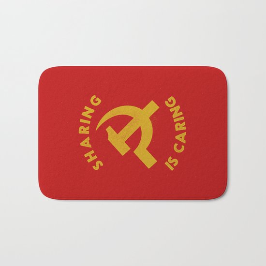 Sharing Is Caring Bath Mat