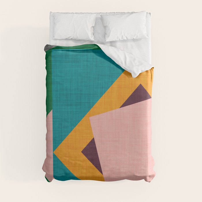 Kilim Flower grey Duvet Cover by BruxaMagica_susycosta Society6