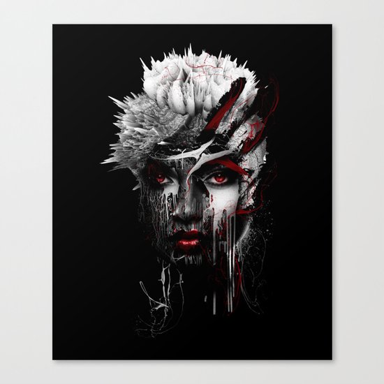 Red Eyes Canvas Print