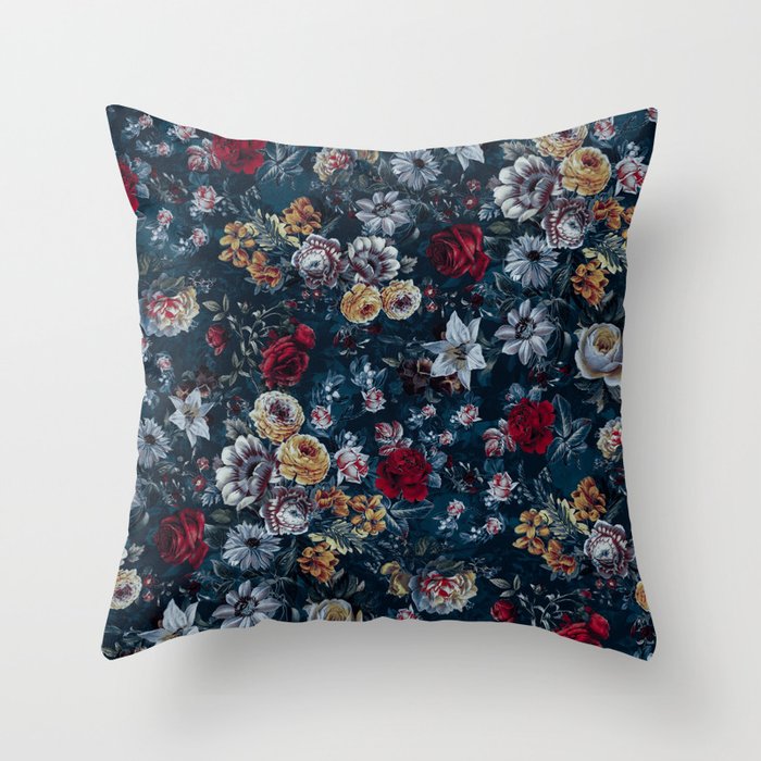 Star Garden Throw Pillow