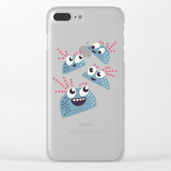 Happy Candy Friends Clear iPhone Case