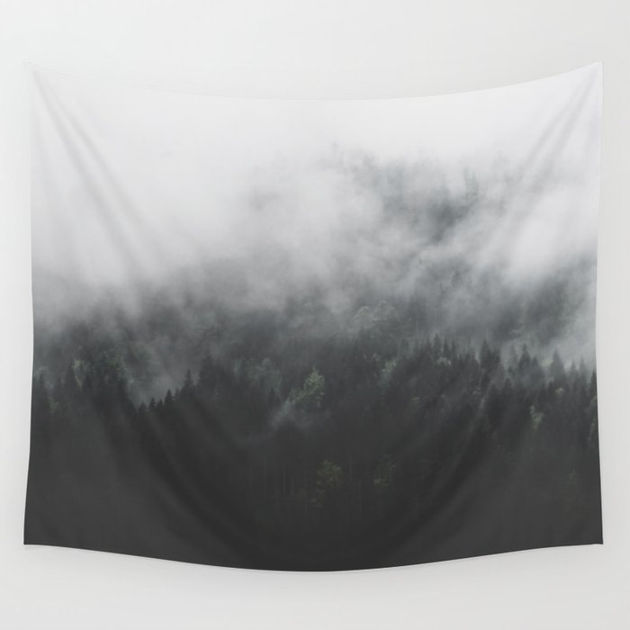 Spectral Forest II - Landscape Photography Wall Tapestry