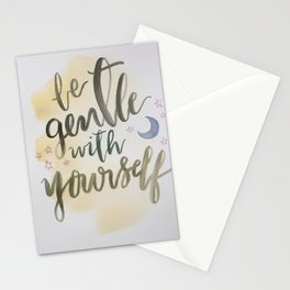 Be Gentle with Yourself Stationery Cards