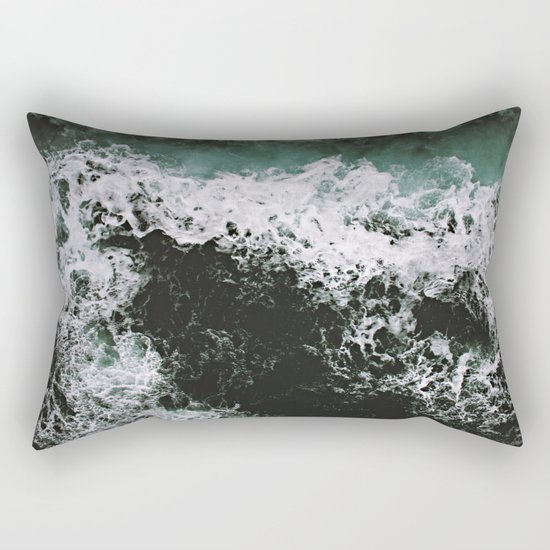 Waves #ocean Rectangular Pillow