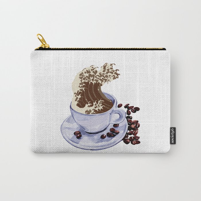 Great wave off coffee Carry-All Pouch