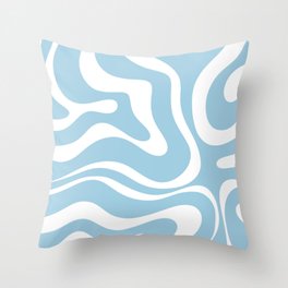 E by design PW870BL24-18 Love Soccer Light Decorative Word Throw Pillow 18 Blue