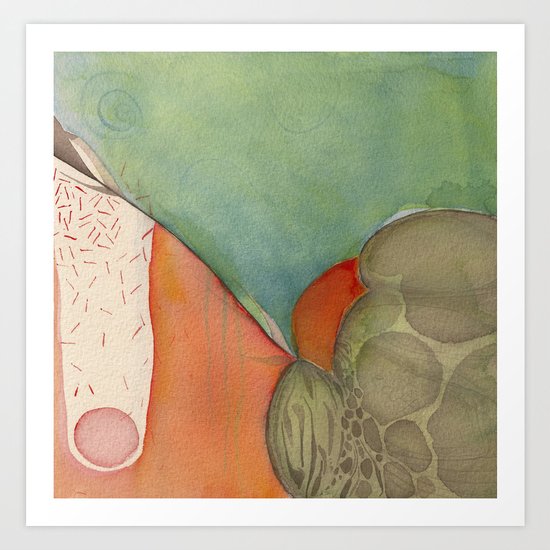 Descend Art Print