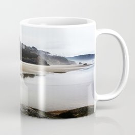 Hug Point Landscape On Oregon Coast Coffee Mug | Decorative, Scenicview, Sea, Seascape, Water, Landscape, Coast, Scene, Hugpoint, Waves 