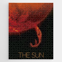 NASA-planet-asteroid poster-the sun Jigsaw Puzzle