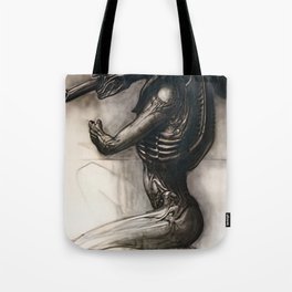 Alien III, sideview III (Work No. 372) H.R. Giger Tote Bag
