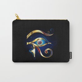 Gold Eye of Horus Carry-All Pouch