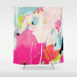 pink sky II Shower Curtain