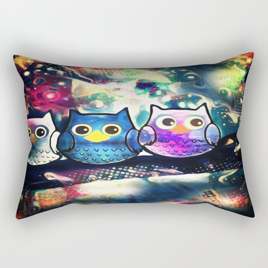 owl-89 Rectangular Pillow