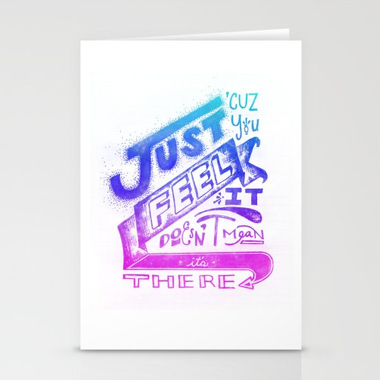Feelin' It Stationery Cards