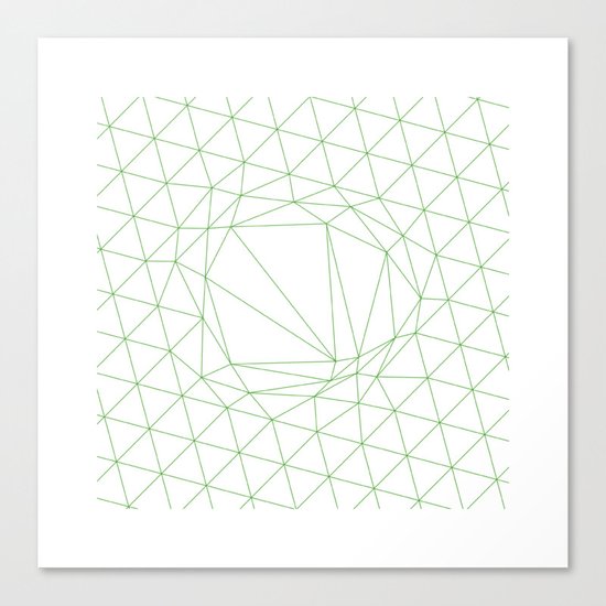 #111 A disruption in the force – Geometry Daily Canvas Print