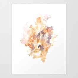  Minimalist Art Abstract Art Watercolor Painting Valourine Soft Texture Watercolor | [Grief] Hope Art Print