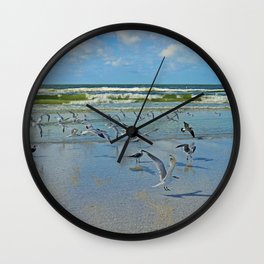Time for Me to Fly Wall Clock