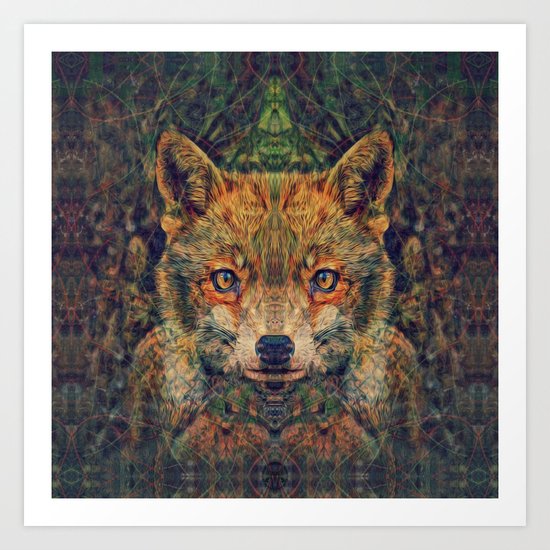 Fox Art Print