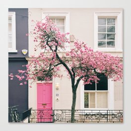 British Blossoms, London Canvas Print