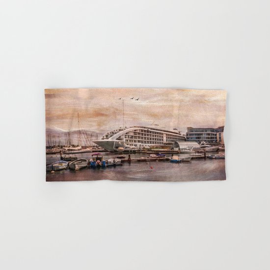 Sunborn Yacht Hotel, Gibraltar Hand & Bath Towel