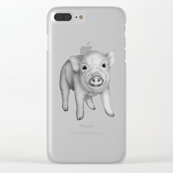 This Little Piggy Clear iPhone Case