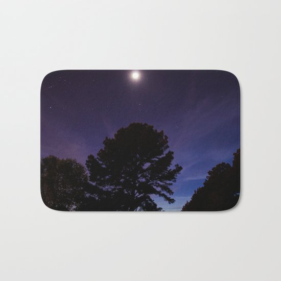 purple sky Bath Mat