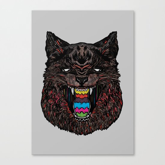 Bakeneko Canvas Print