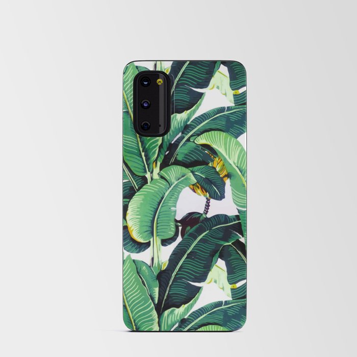 Tropical Banana leaves pattern Android Card Case