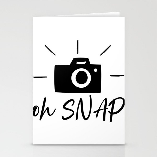 oh Snap Stationery Cards