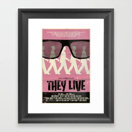 They Live Framed Art Print