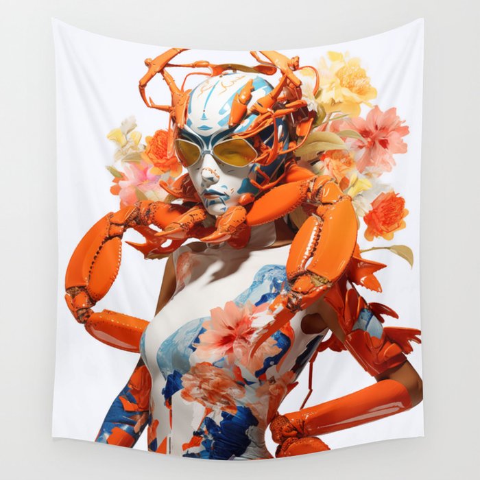 Lobsterbisk Wall Tapestry
