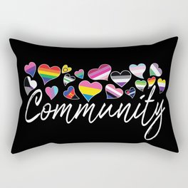 Community - LGBTQA Rectangular Pillow