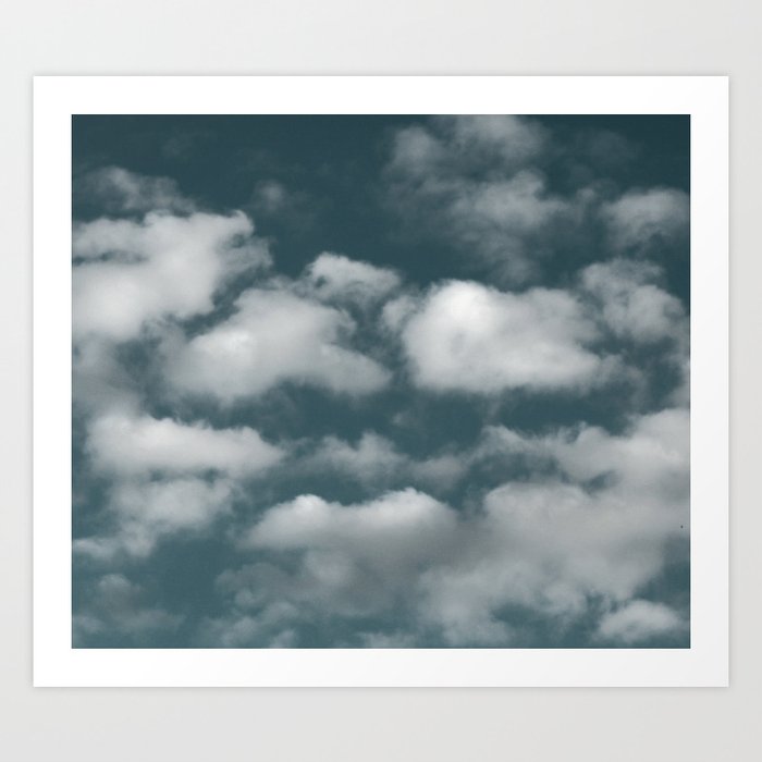 Dramatic sky Art Print