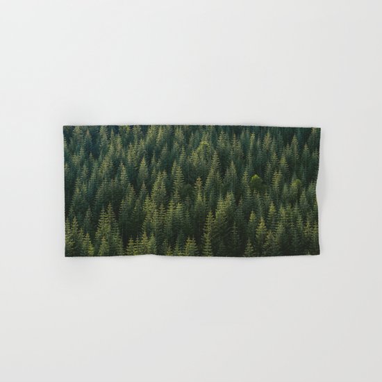 Evergreen #woods Hand & Bath Towel