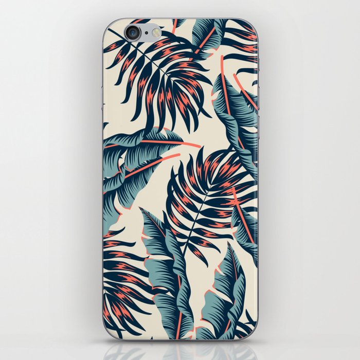 Surfer Tropical Monstera Print iPhone Skin
