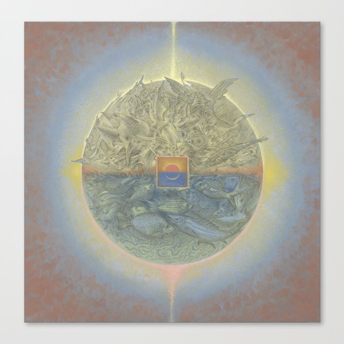 The Eclipse Canvas Print