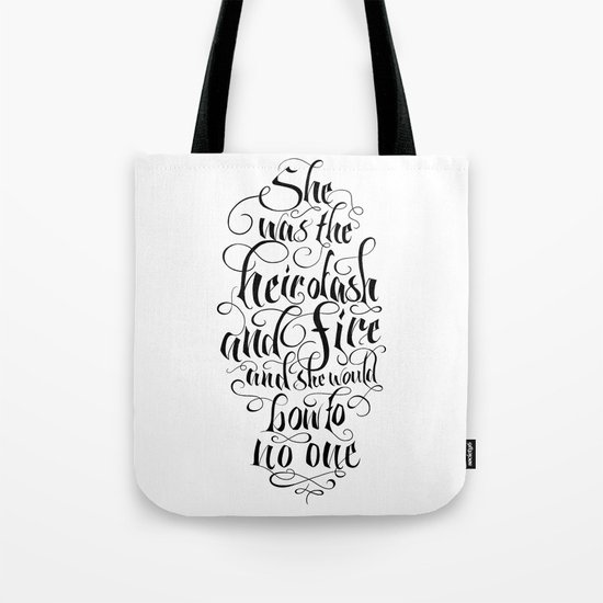 Heir of Ash and Fire Tote Bag