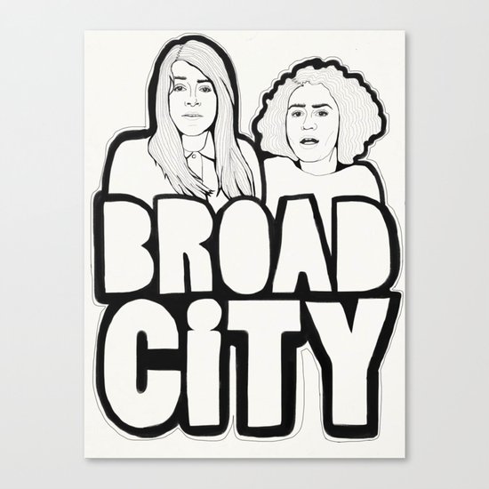 Broad City Canvas Print